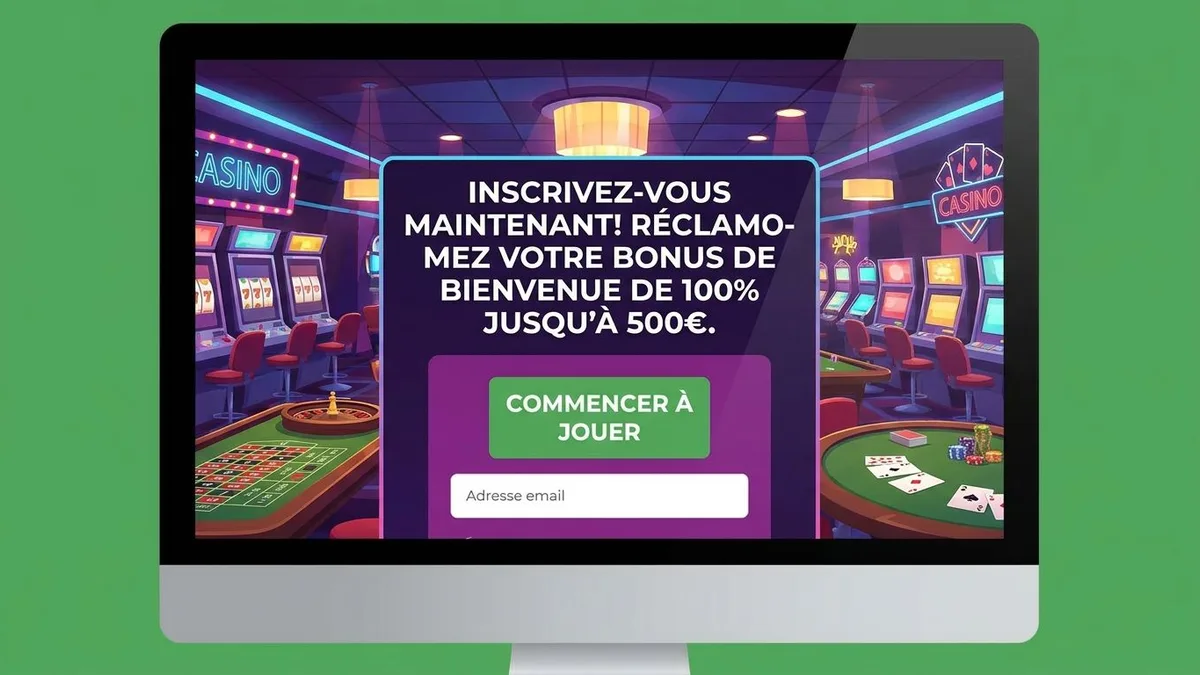 Inscription avec bonus